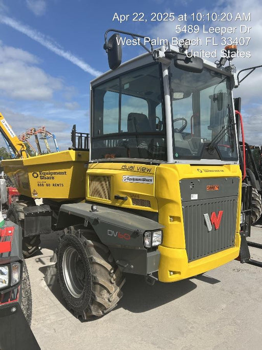 2025 WACKER NEUSON DV604 Cab Standard Tires