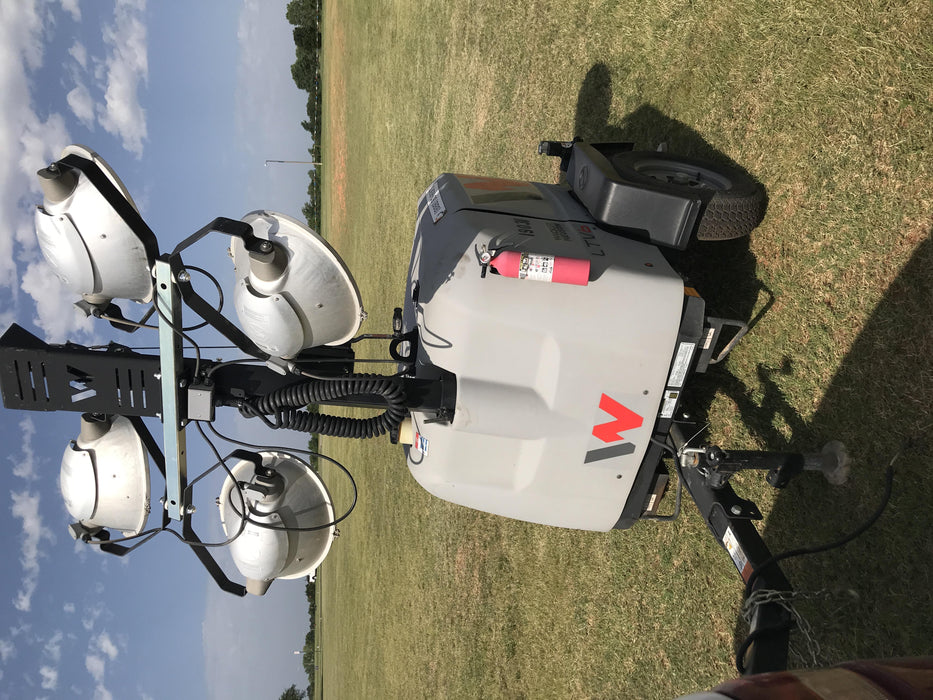 2018 Wacker Neuson LTV6L-MH Wacker Neuson LTV6L Mobile Light Tower w/Fuel Level Sensor Installed