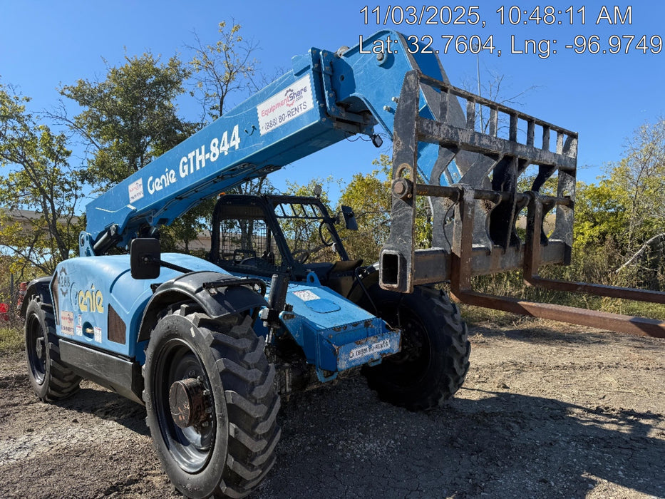 2017 Genie GTH-844 Genie GTH 844, Solid Tires, 60" carriage, Open ROPS