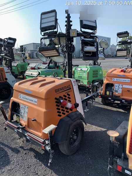 2023 Generac MLT2 Diesel, Flex Switch 120V Input, Powerzone Controller, (4) 320W LED Lights, 4kW Generator, 39.9 Gal Fuel Tank, 2" Ball, T3