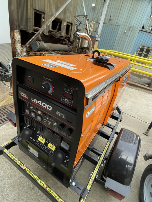 2023 Lincoln Electric LE400 Kubota V1505, Trlr, Cable Rack, Light Kit, ES Decals, T3