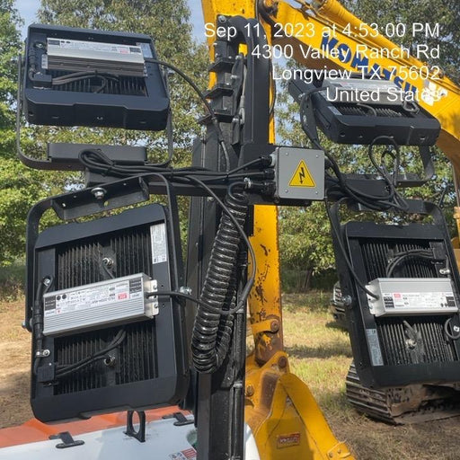 2023 Generac MLT2 Diesel, Flex Switch 120V Input, Powerzone Controller, (4) 320W LED Lights, 4kW Generator, 39.9 Gal Fuel Tank, 2" Ball, T3