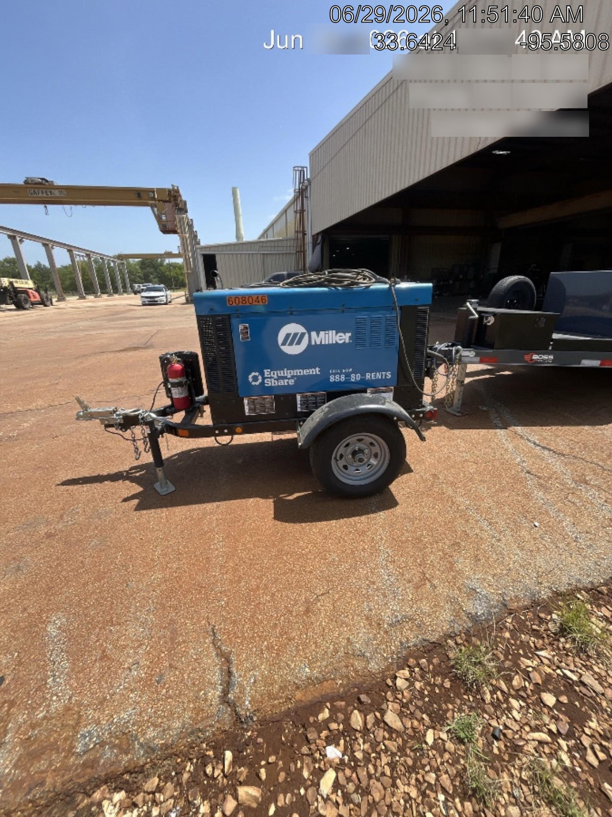 2025 MILLER ELECTRIC BIG BLUE 400