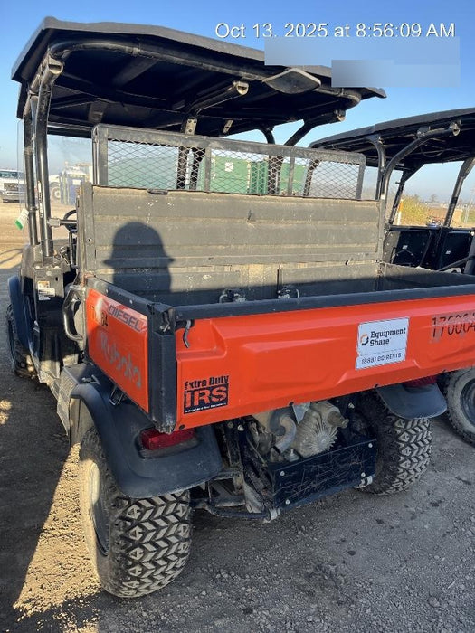 2021 Kubota RTV-X1140W-H Plastic Canopy, Windshield Acrylic Clear, LED Strobe Light, Wire Harness Kit, Back up Alarm