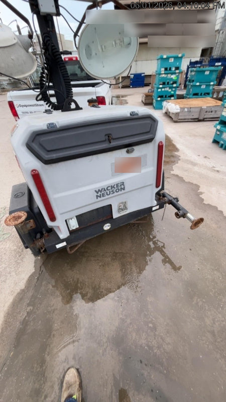 2019 Wacker Neuson LTV6L-MH Wacker Neuson LTV6L Mobile Light Tower w/Fuel Level Sensor Installed