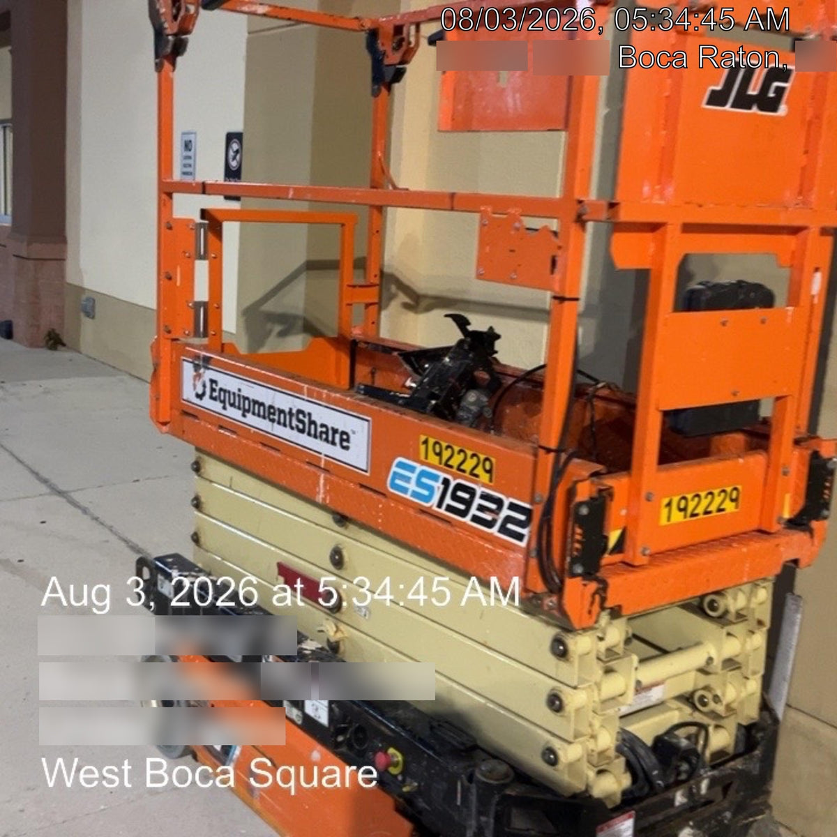 2021 JLG ES1932