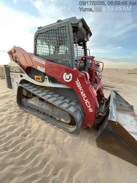 2020 Takeuchi TL12V2-CRH Cab, Rubber Track, & HF