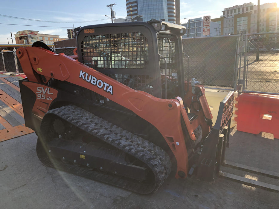 2019 Kubota SVL95-2S Cab/Heat/Air, Standard Tracks, Standard Flow w/Manual QC, 80" HD Tooth Bucket