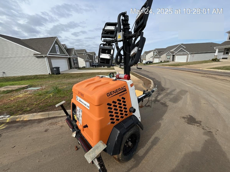 2023 Generac MLT2 Diesel, Flex Switch 120V Input, Powerzone Controller, 
(4) 320W LED Lights, 4kW Generator, 39.9 Gal Fuel Tank, 2" Ball, T3