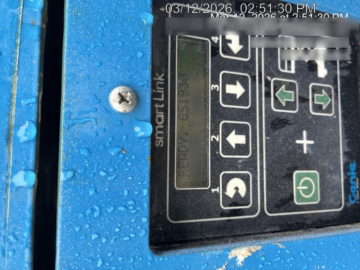 2019 Genie GS-1930 Half Height Swing Gate, 800W Inverter