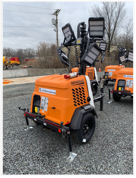 2023 Generac MLT2 Diesel, Flex Switch 120V Input, Powerzone Controller, 
(4) 320W LED Lights, 4kW Generator, 39.9 Gal Fuel Tank, 2" Ball, T3