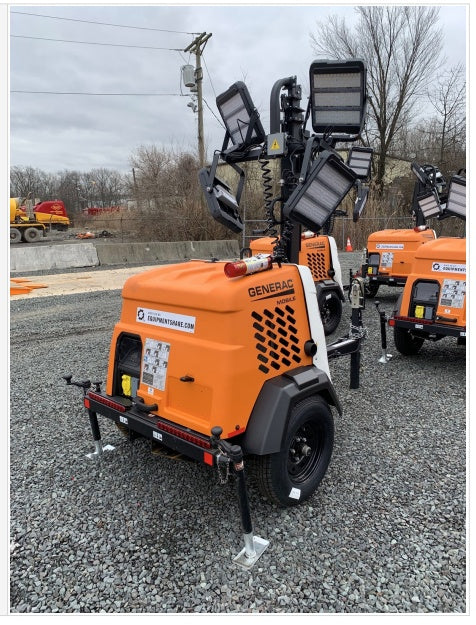 2023 Generac MLT2 Diesel, Flex Switch 120V Input, Powerzone Controller, 
(4) 320W LED Lights, 4kW Generator, 39.9 Gal Fuel Tank, 2" Ball, T3