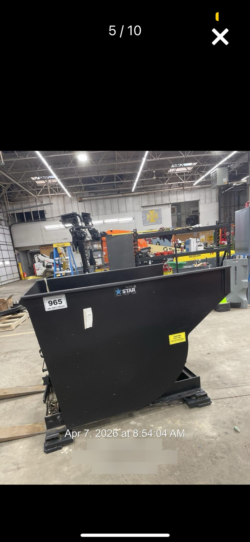 2025 STAR INDUSTRIES M-1820 - Self-Dump Hopper