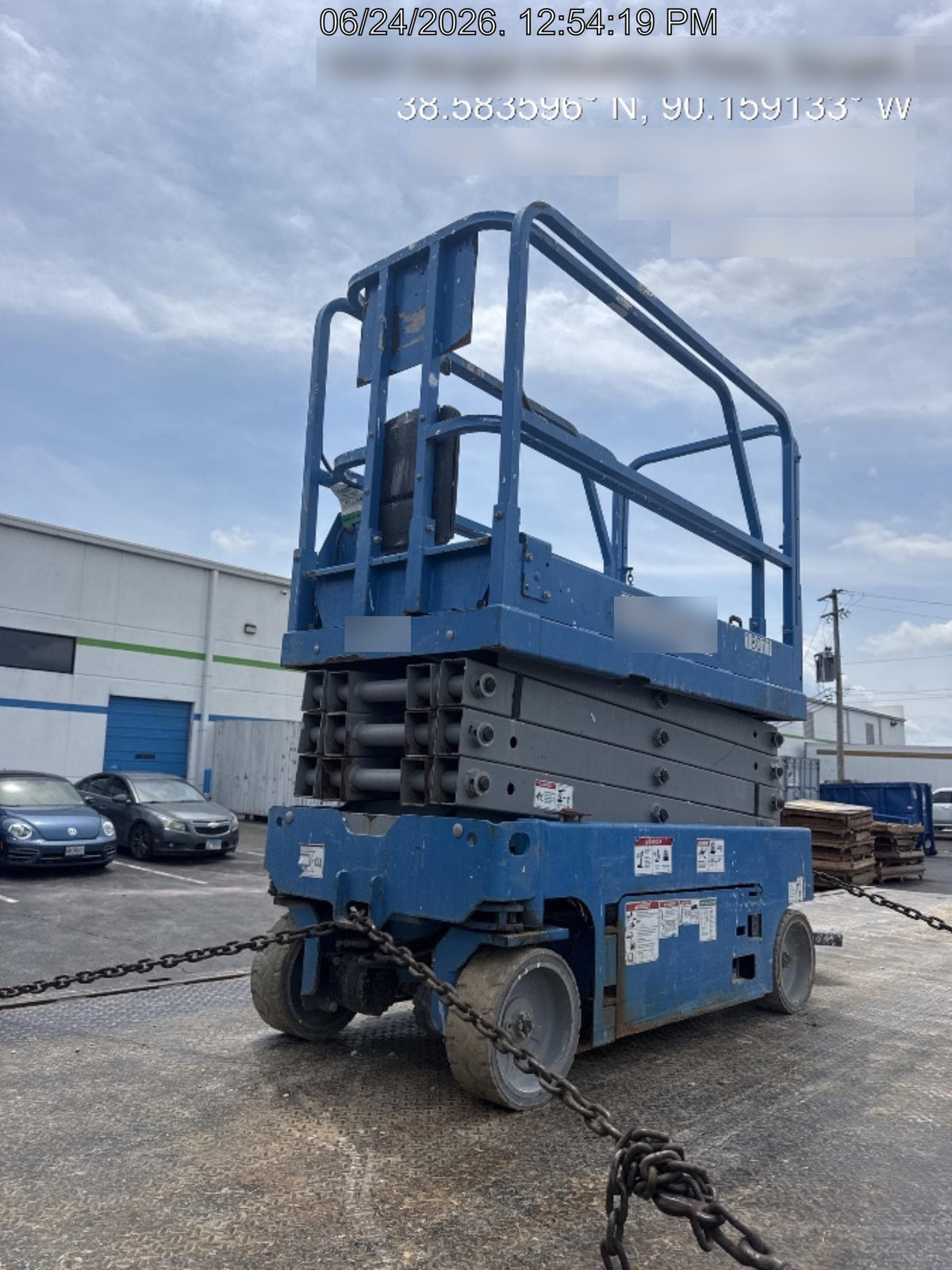 2018 Genie GS-1930 Genie GS-1930 w/Fixed Rail, Chain Entry
