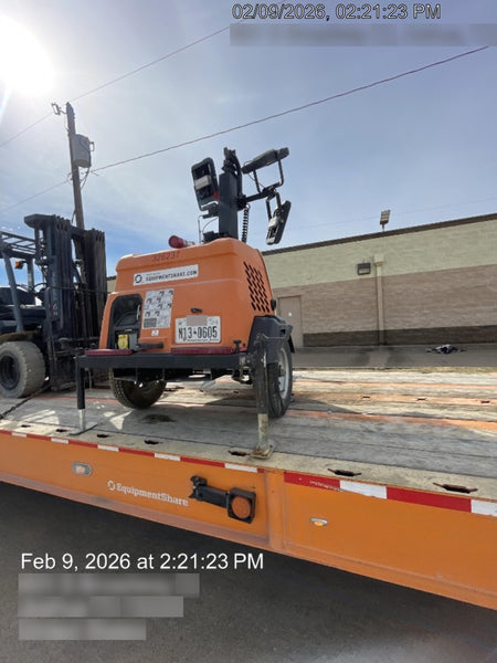 2023 Generac MLT2 Diesel, Flex Switch 120V Input, Powerzone Controller, (4) 320W LED Lights, 4kW Generator, 39.9 Gal Fuel Tank, 2" Ball, T3
