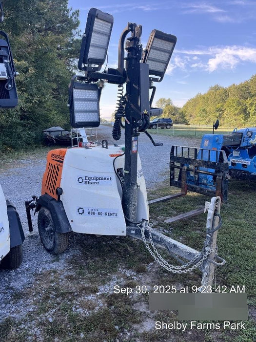 2024 Generac MLT2 Diesel, Flex Switch 120V Input, Powerzone Controller, 
(4) 320W LED Lights, 4kW Generator, 39.9 Gal Fuel Tank, 2" Ball, T3
