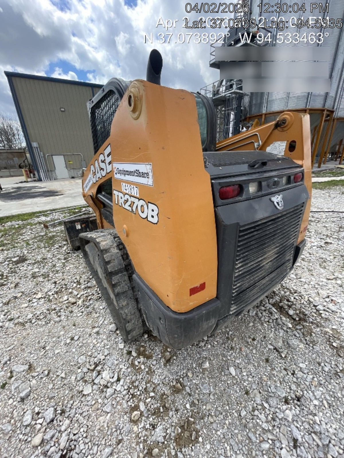 2021 CASE TR270B