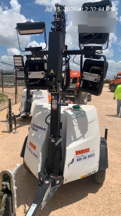 2024 Generac MLT2 Diesel, Flex Switch 120V Input, Powerzone Controller, 
(4) 320W LED Lights, 4kW Generator, 39.9 Gal Fuel Tank, 2" Ball, T3