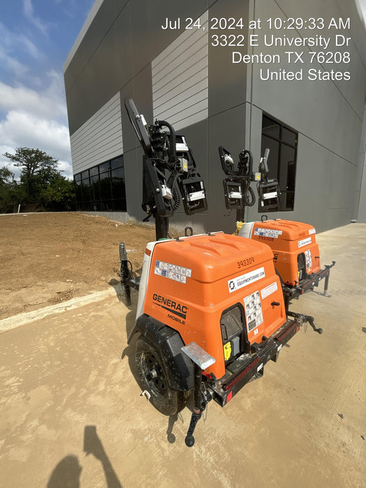 2024 Generac MLT2 Diesel, Flex Switch 120V Input, Powerzone Controller, 
(4) 320W LED Lights, 4kW Generator, 39.9 Gal Fuel Tank, 2" Ball, T3