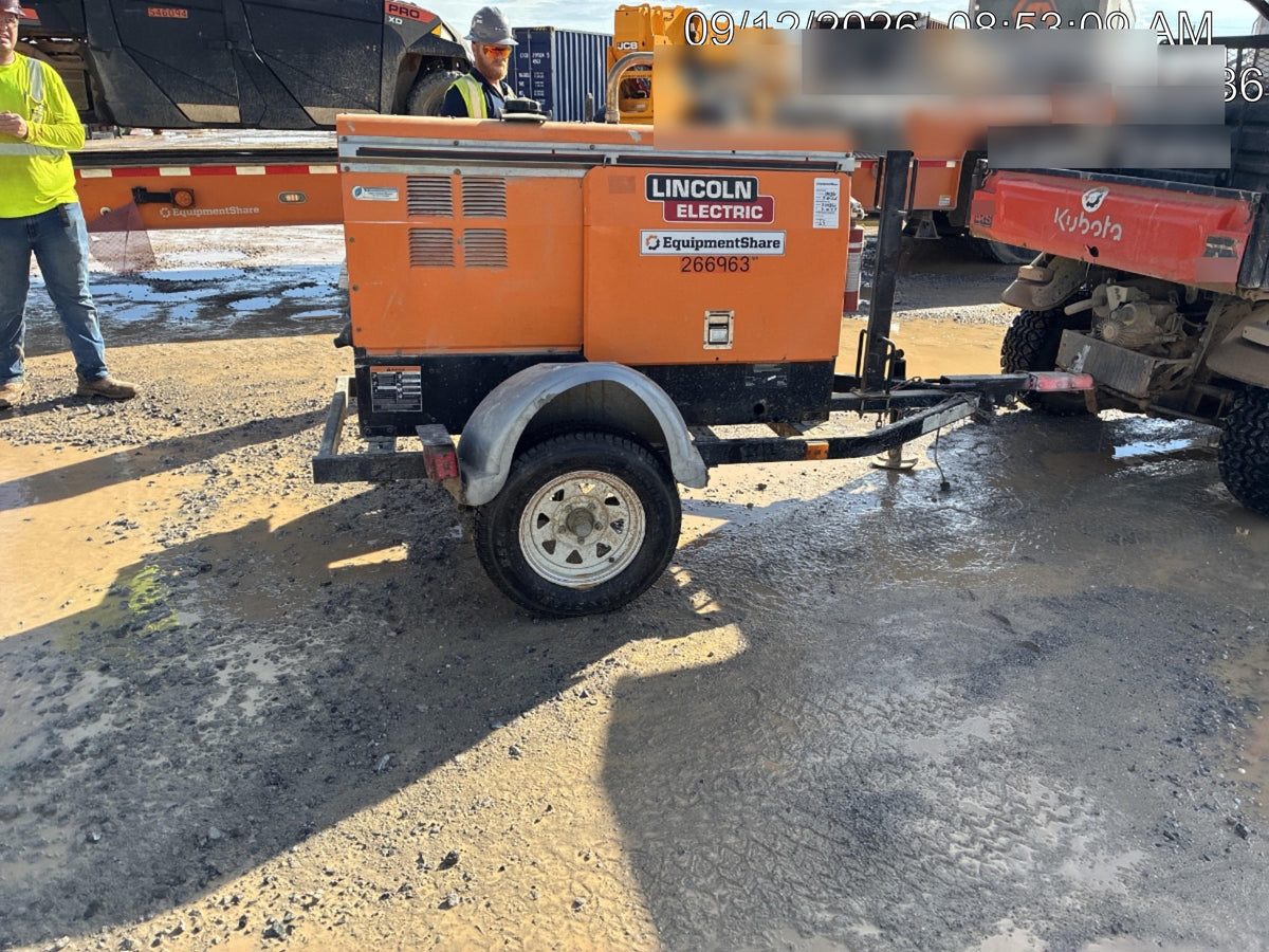 2022 Lincoln Electric LE400 Kubota V1505, Trlr, Cable Rack, Light Kit, ES Decals, T3
