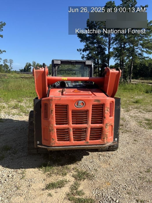 2019 Kubota SVL95-2S Cab/Heat/Air, Standard Tracks, Standard Flow, Hydraulic QC 80" HD w/ Smooth Cutting Edge