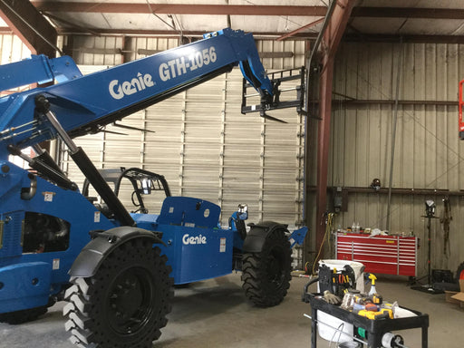 2017 Genie GTH-1056 Solid Tires, 60" carriage, Light Kit, Open ROPS