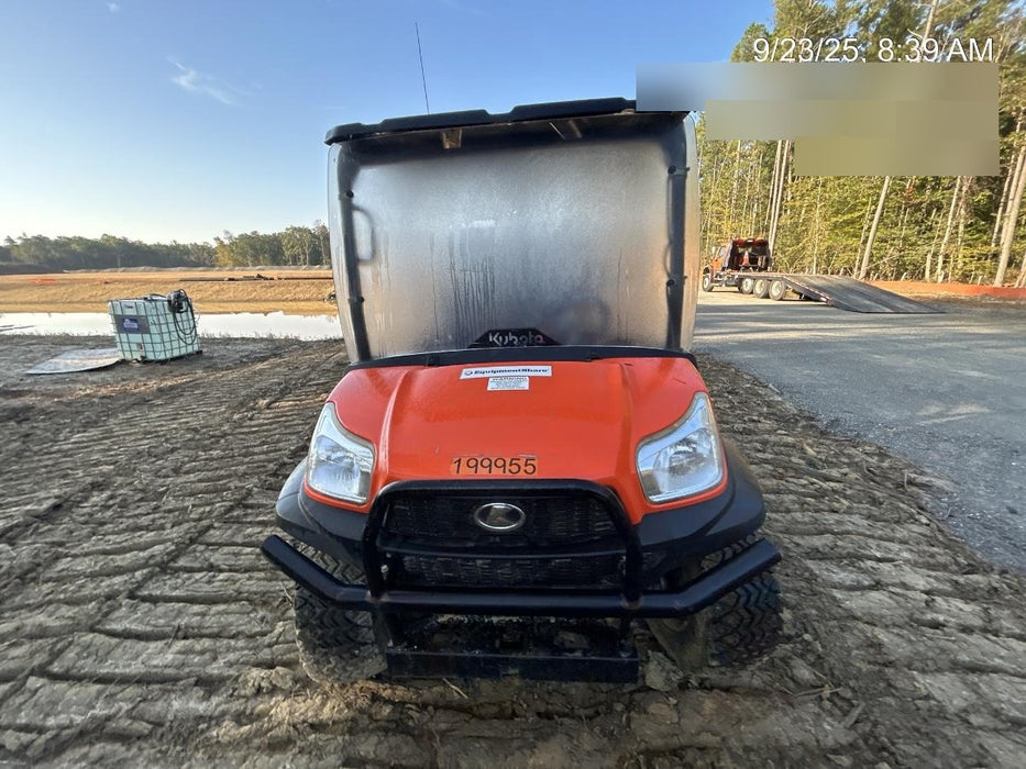 2022 Kubota RTV-X1140W-H Plastic Canopy, Windshield Acrylic Clear, LED Strobe Light, Wire Harness Kit, Back up Alarm