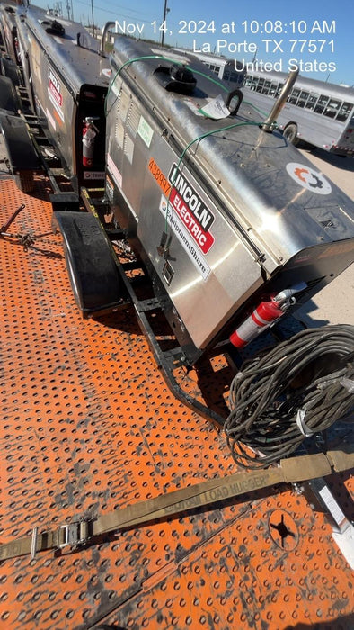 2024 Lincoln Electric LE400 Kubota V1505, Trlr, Cable Rack, Light Kit, ES Decals, T3