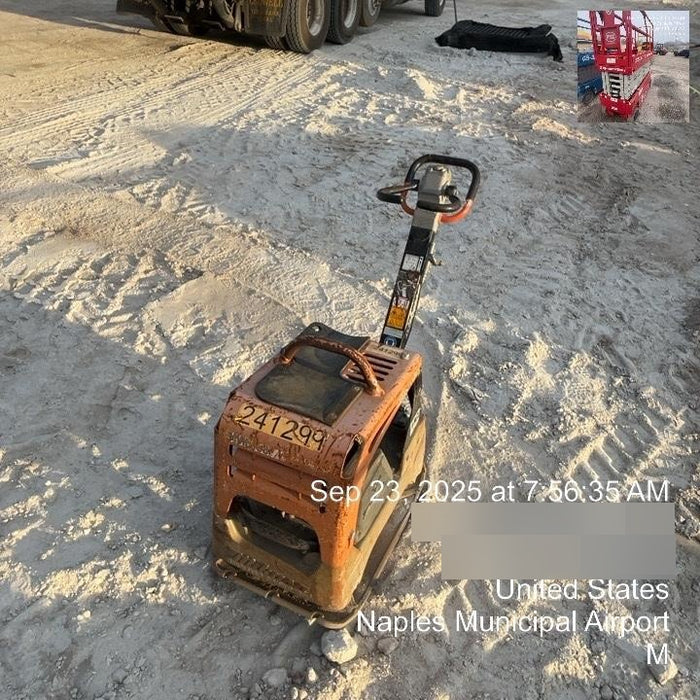 2022 Multiquip MVH158 Honda GX200, 17" Plate, Gas