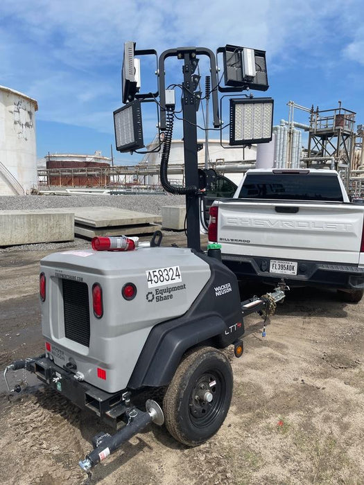 2024 Wacker Neuson LTT4 Diesel, Kohler KDW702, Deep Sea Controller, Auto Start, LED 320W, Bypass Outlet, T3