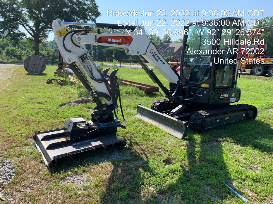 2019 BLUE DIAMOND 42" Brush Cutter, Mini Excavator