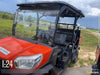 2021 Kubota RTV-X1140W-H Plastic Canopy, Windshield Acrylic Clear, LED Strobe Light, Wire Harness Kit, Back up Alarm
