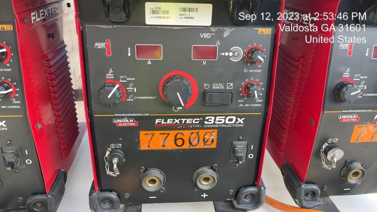 2020 LINCOLN ELECTRIC FLEXTEC 350X