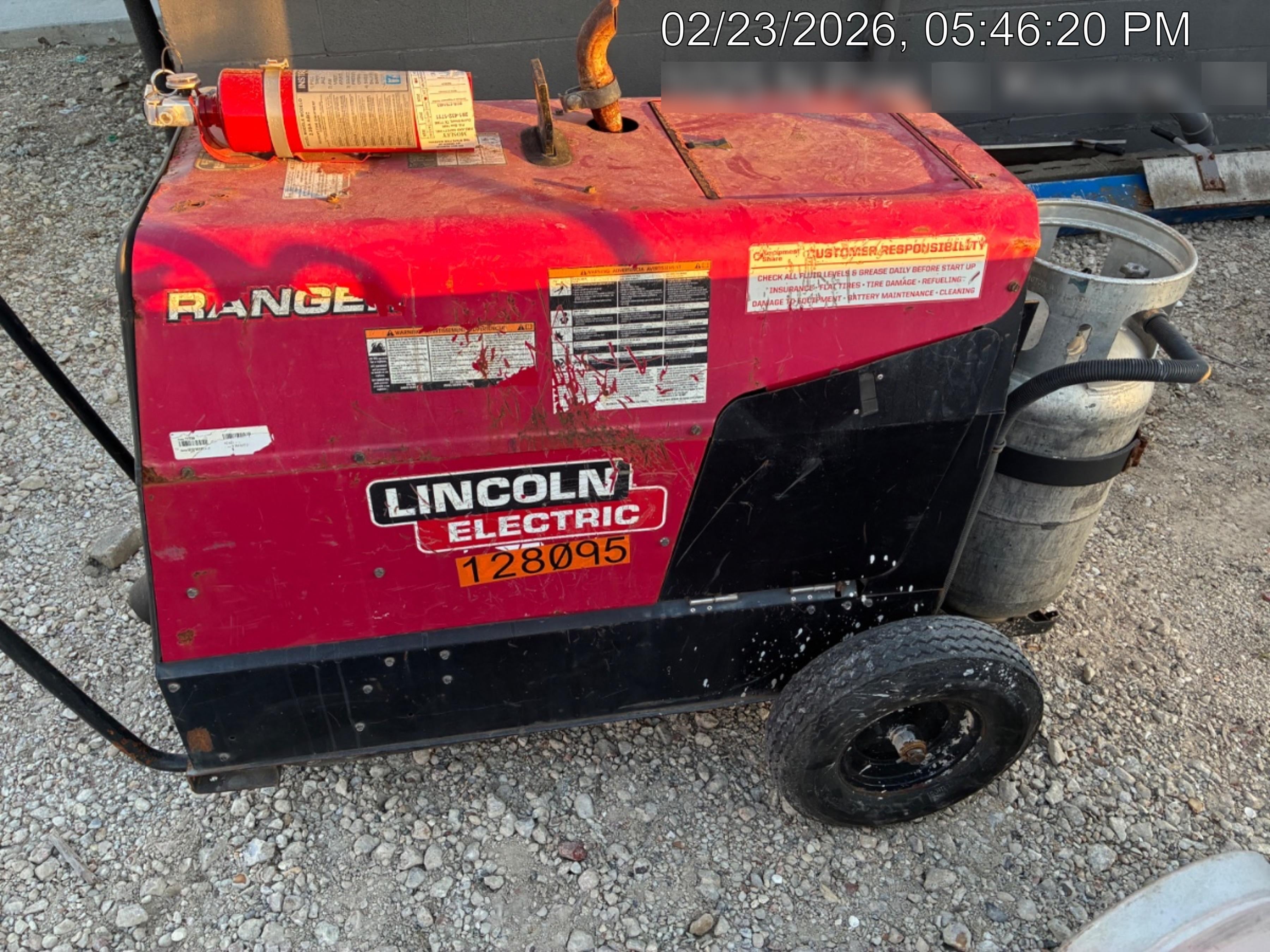 2021 Lincoln Electric Ranger 305 LPG Ranger® 305 LPG Engine Driven Welder
(Kohler®) One-Pak