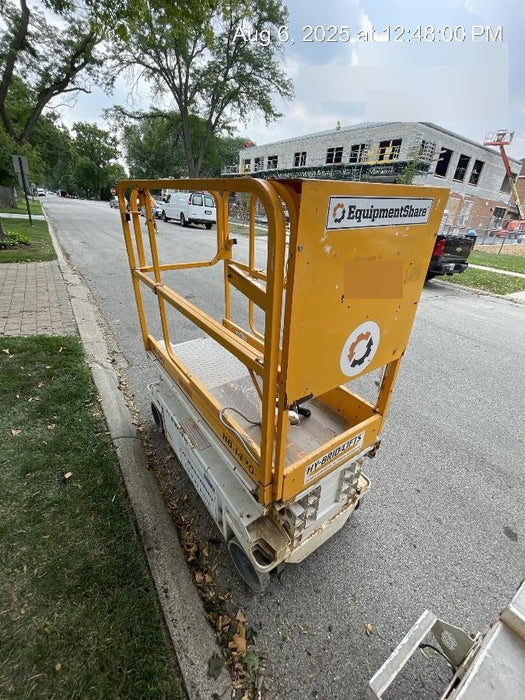 Custom Equipment HB-1430 Hy-Brid Scissor Lift
Platform capacity up to 670 lbs
Working height up to 20 ft
Weighs under 1,700 lbs
Non-marking wheels