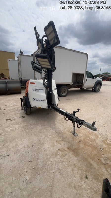 2023 Generac MLT2 Diesel, Flex Switch 120V Input, Powerzone Controller, 
(4) 320W LED Lights, 4kW Generator, 39.9 Gal Fuel Tank, 2" Ball, T3