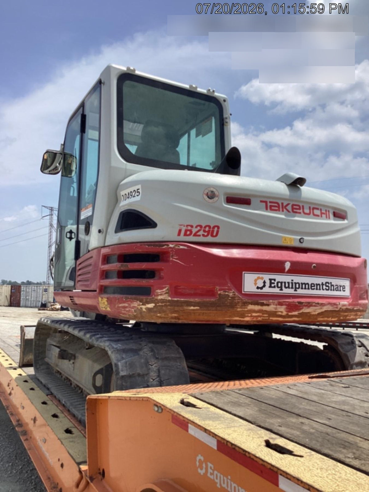 2020 TAKEUCHI TB290C