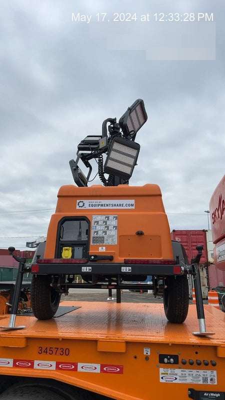 2023 Generac MLT2 Diesel, Flex Switch 120V Input, Powerzone Controller, 
(4) 320W LED Lights, 4kW Generator, 39.9 Gal Fuel Tank, 2" Ball, T3