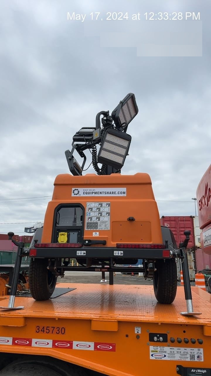 2023 Generac MLT2 Diesel, Flex Switch 120V Input, Powerzone Controller, 
(4) 320W LED Lights, 4kW Generator, 39.9 Gal Fuel Tank, 2" Ball, T3