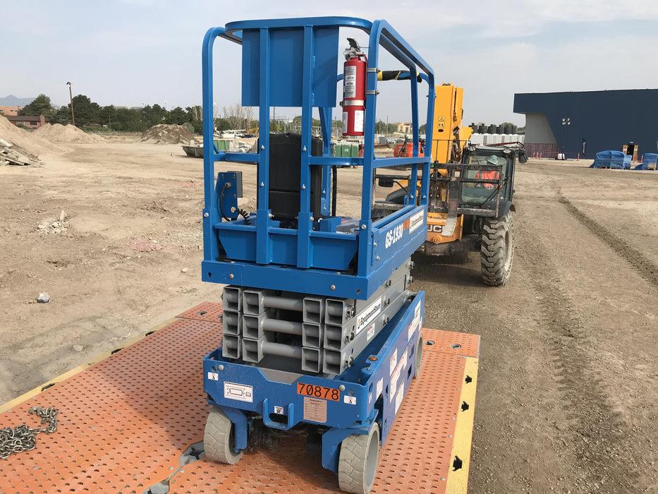 2020 Genie GS-1930 Fixed rails with chain entry gate - Pre A92.20