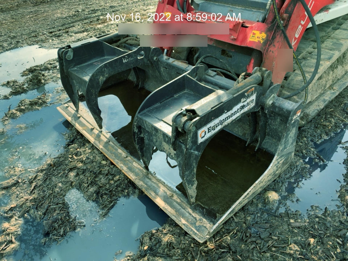 2018 PALADIN 76" Scrap Grapple Bucket - Paladin