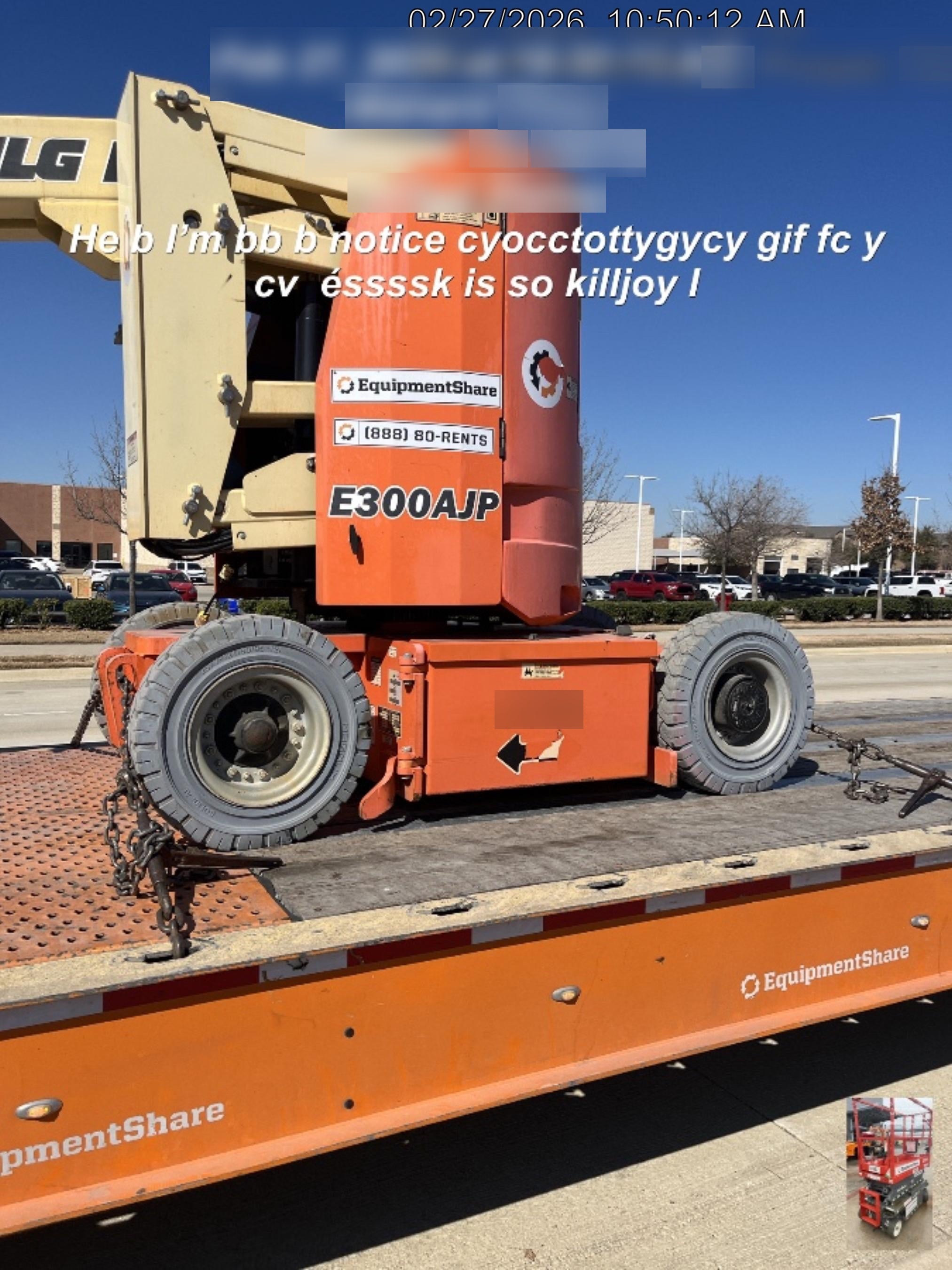 2018 JLG E300AJP
