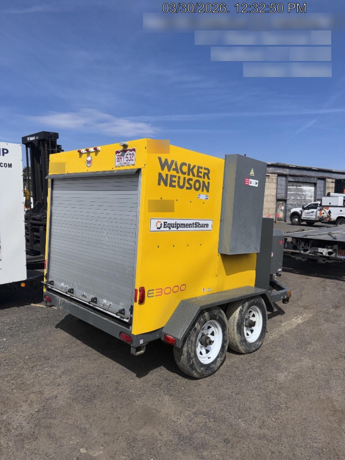 2019 WACKER NEUSON E3000