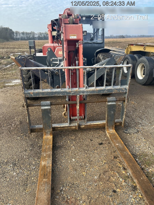 2018 Manitou MTA10055 Manitou MTA 10055 w/Open ROPS, Work Lights/Strobe, Aux Hyd, Solid Tires, Lift Hook, 66" Carriage, 60" Forks