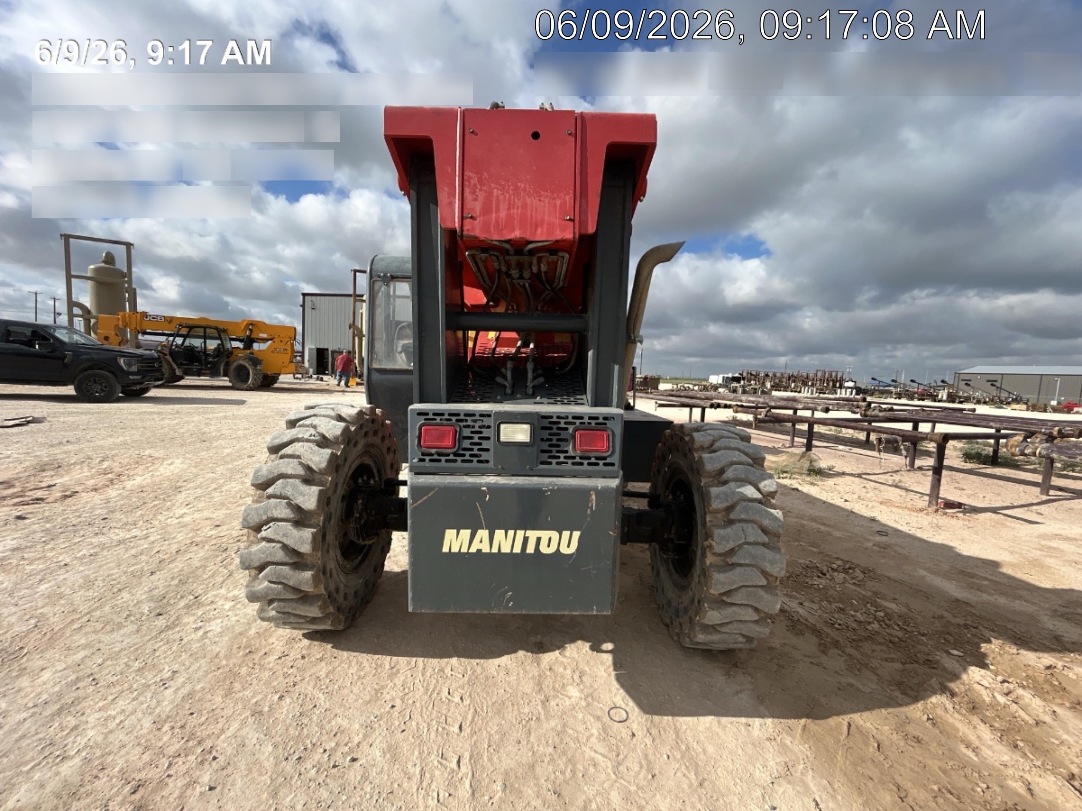 2018 Manitou MTA10055 Manitou MTA10055 - Canopy, Worklights, Beacon, 66" Carriage, 60" Forks, Solid Tires, Aux Hydraulics