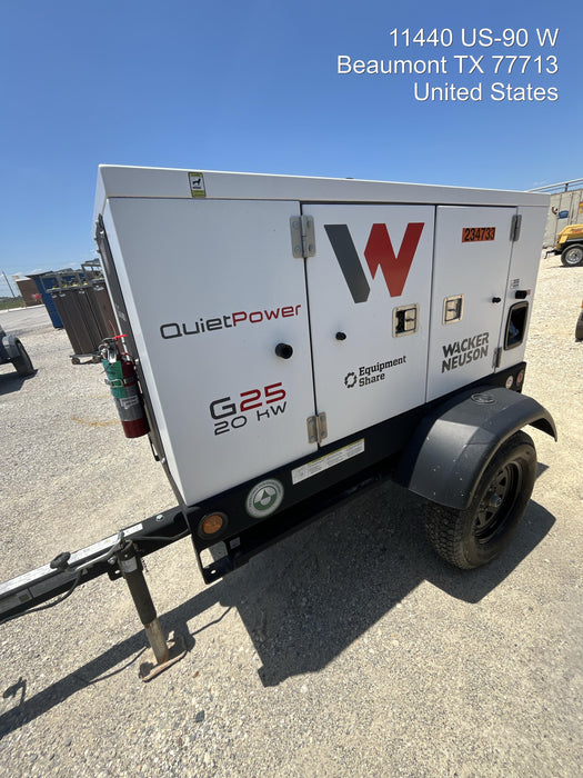 2022 WACKER NEUSON G25