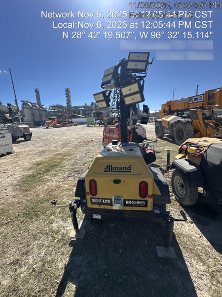 Allmand NLV3GR 3kW Light Plant - LED