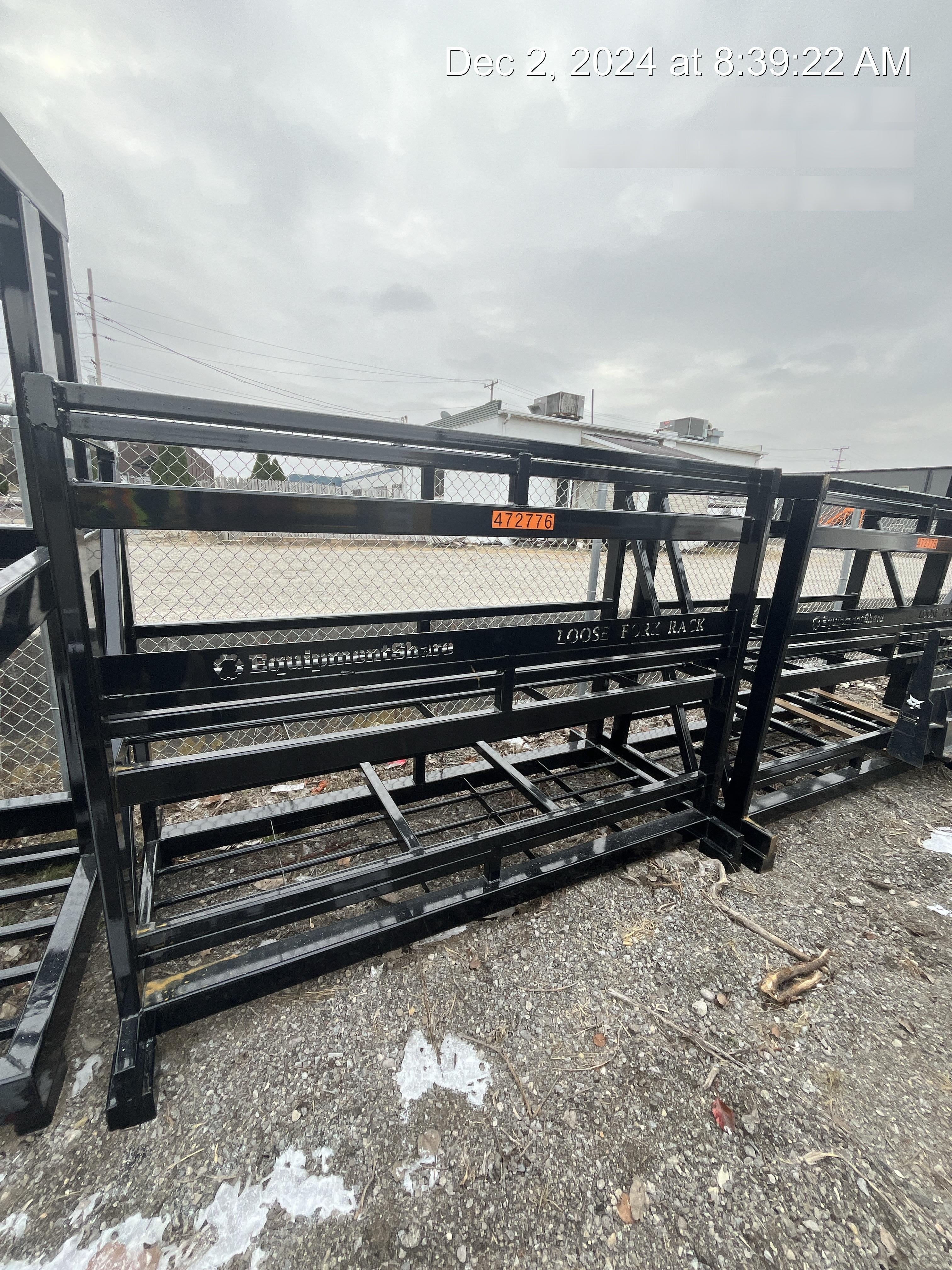 2024 FLUID POWER SUPPORT Loose Fork Rack