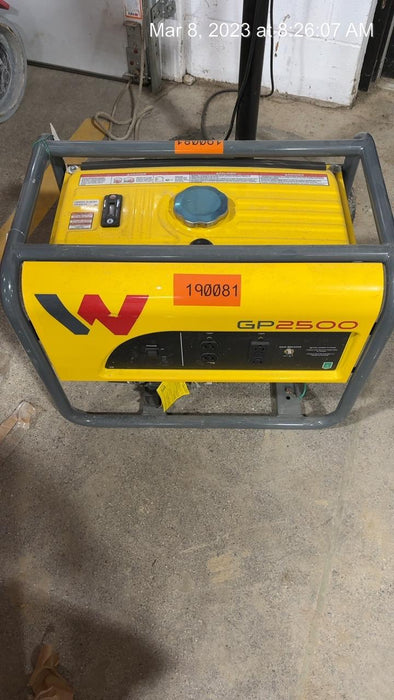 2021 WACKER NEUSON GP2500A