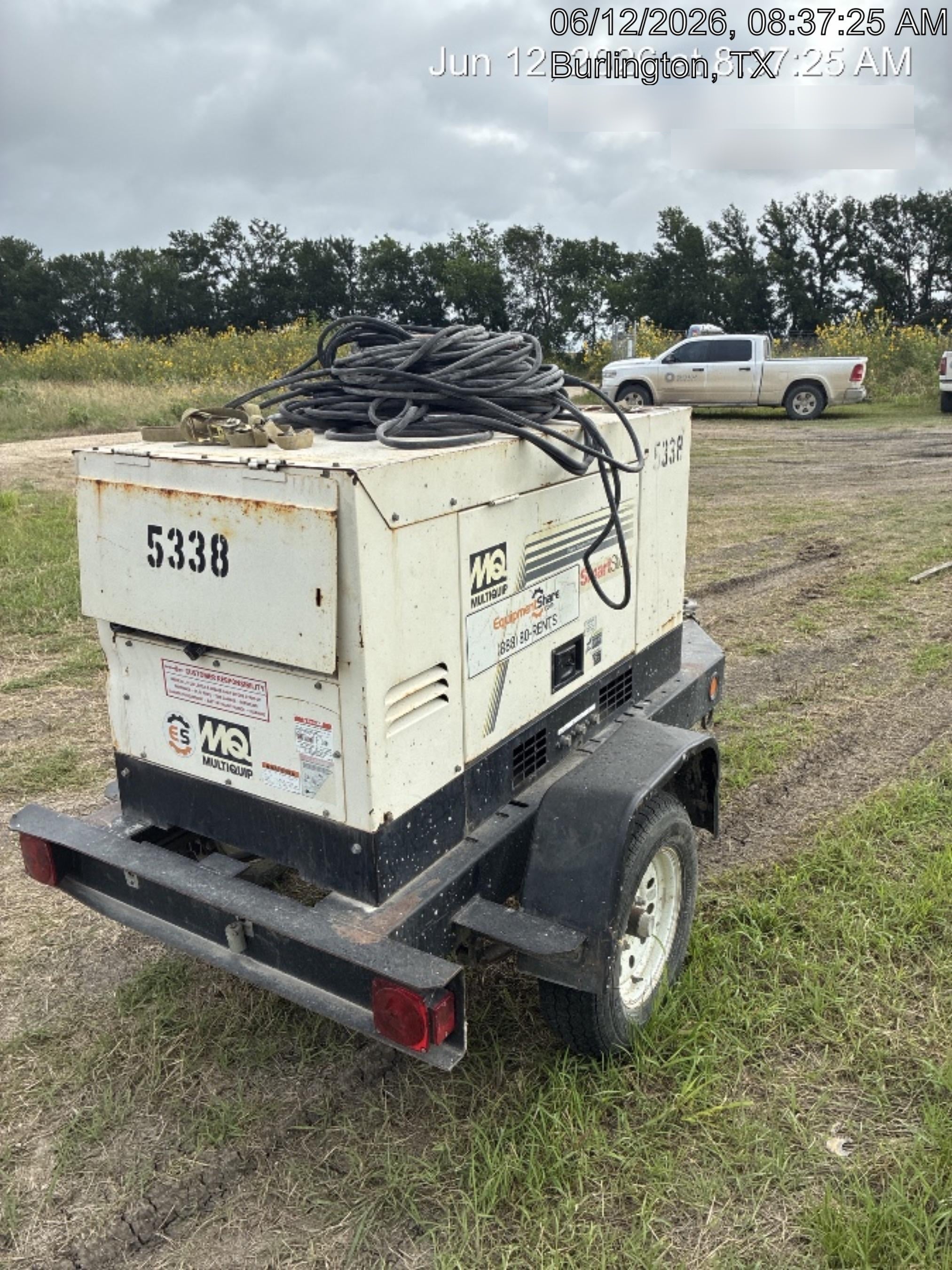 2017 Multiquip DLW400ESA4 400 amp Welder, 14kW, 120/240V, T4F Kubota